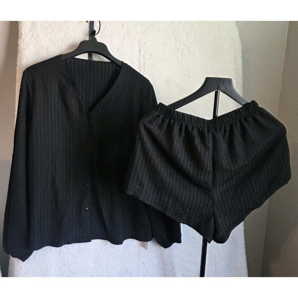 Cupshe Color: Black Style: 2-Piece Lounge Set NWT